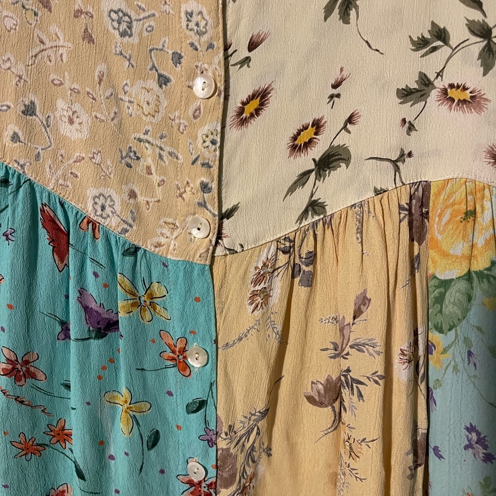 Sacred Thread Boho Patchwork Dress - image 2